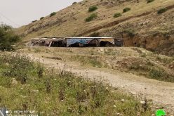 Israeli Violations in the Time of Corona: Agricultural and Residential notices served in Aj-Jiftlik village / Jericho governorate