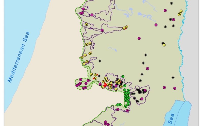 INFOGRAPH – The Palestinian enclaves under Trump Plan