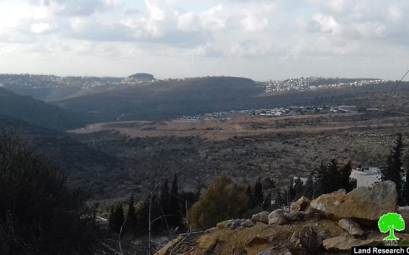 Expanding Kerem E’lam outpost in Al-Mazra’a Al-Qibliya / Ramallah governorate