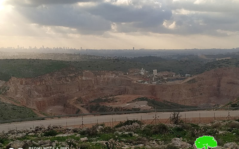 New plan to expand an illegal Quarry in Az-Zawiya / Salfit