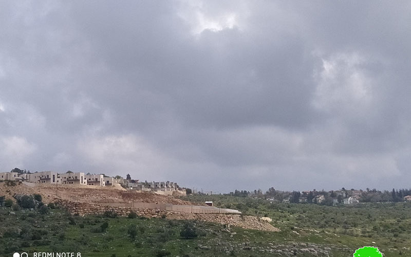 Leveling lands in Sarta for the Favor of Barkan settlement / Salfit