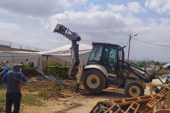 The Occupation Demolished Two Facilities in Nazlet ‘Issa \ North Tulkarem