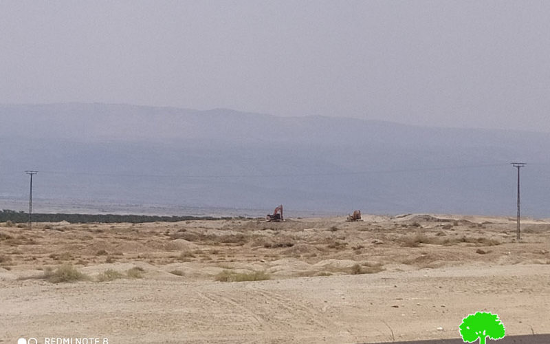 Israeli bulldozers ravage vast areas in Deir Abu Hajla / Jericho
