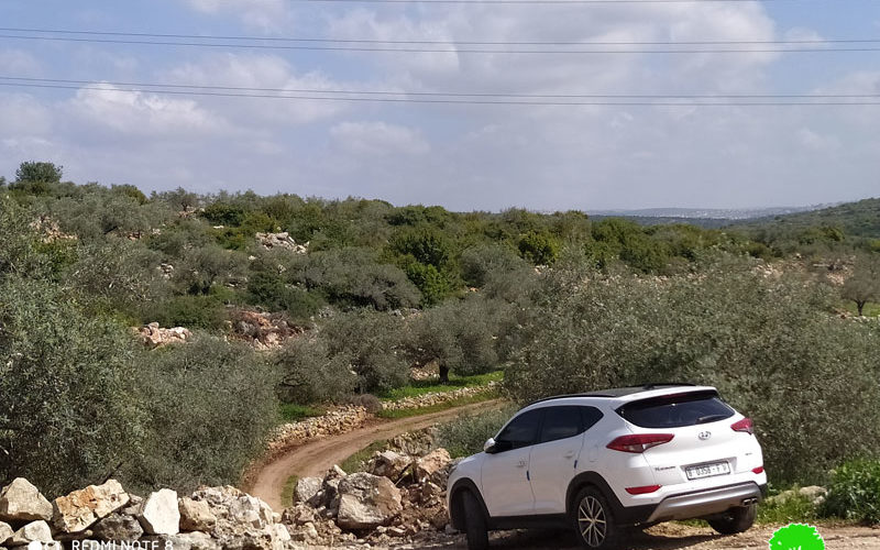 IOF Seal Off vital Roads in Jinsafut village / Qalqilya governorate