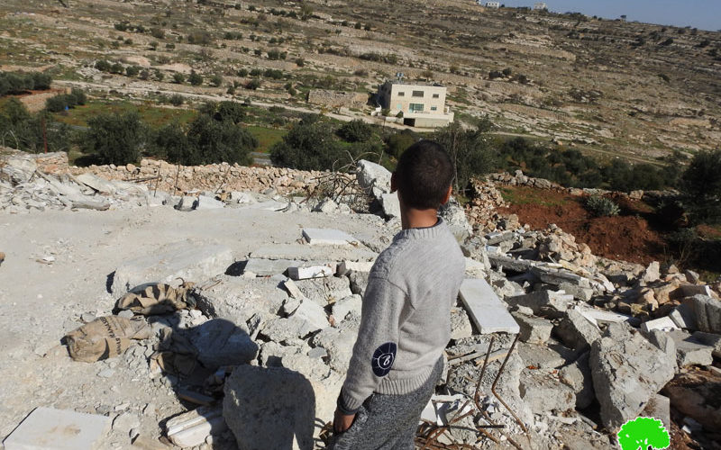 House demolition in Jabal Jawhar, south Hebron