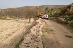 الاحتلال يدمر مشروع زراعي في سوبا غرب الخليل