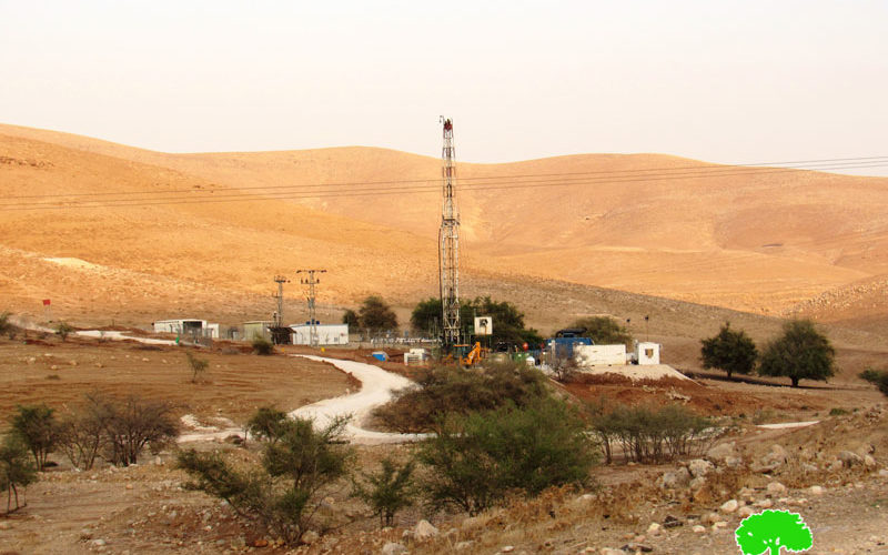الاحتلال الإسرائيلي يشرع بحفر بئر ارتوازي شرق خربة طانا / محافظة نابلس