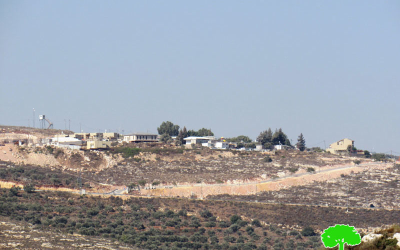 Expanding “Nevi Nahmiya” outpost on Iskaka village lands / Salfit governorate