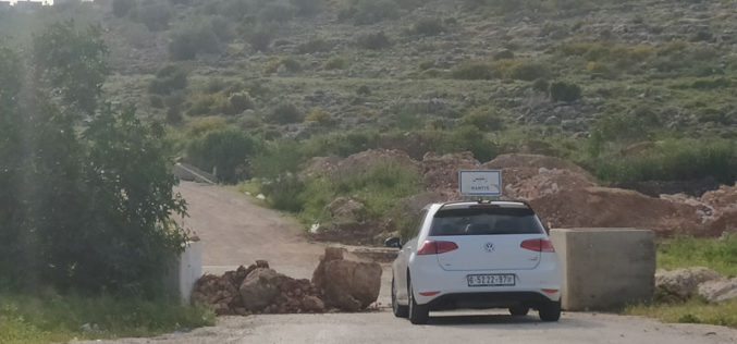Three village entrances closed north of Ramallah  city