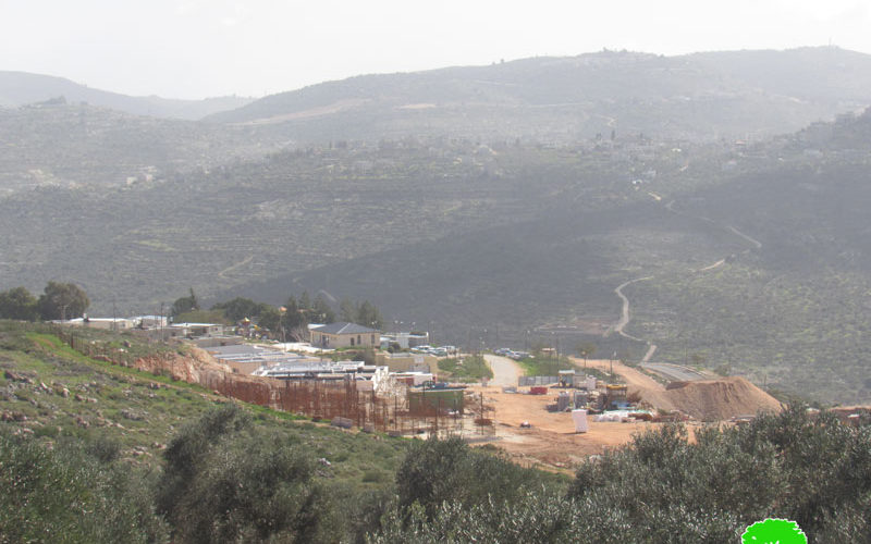 Halt of Work Notices for Houses and an Agricultural Road in Iskaka Village / Salfit Governorate