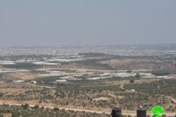 اغلاق البوابة الشمالية الزراعية المقامة في جدار الضم والتوسع في بلدة حبلة / محافظة قلقيلية