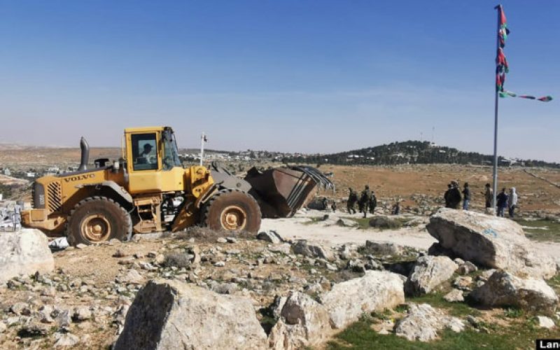 The Occupation Wages a Demolition Campaign in many places in Masafer Yatta / South Hebron