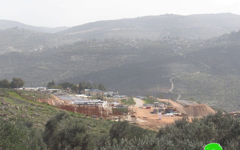 Navei Nahmiya outpost expands on Iskaka village lands / Salfit governorate