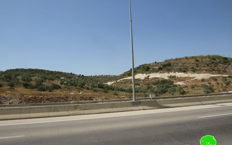 New Colonial road to Be Opened on Sarta Village lands / Salfit Governorate