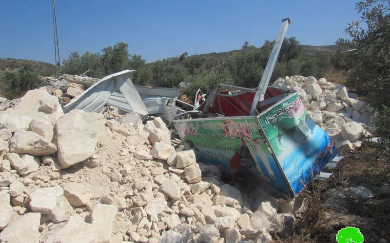 Demolishing Stores in Ya’bad / Jenin Governorate