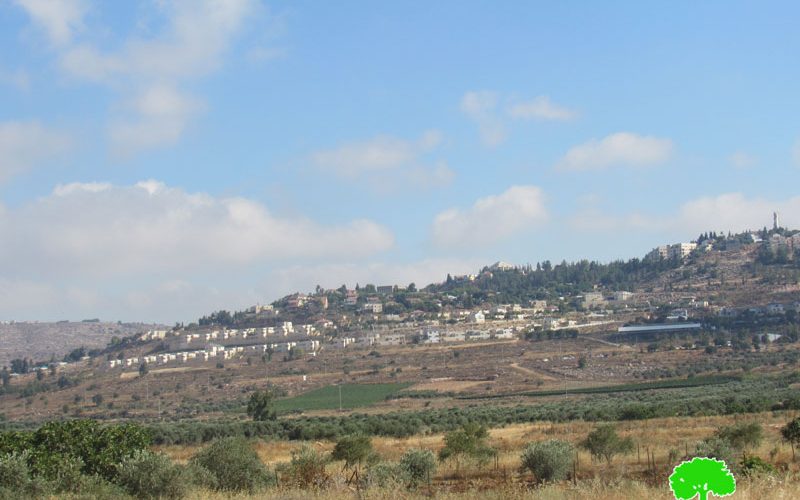 The Israeli Occupation Expands Shiloh Colony on Ramallah and Nablus lands