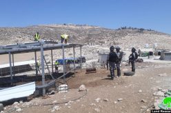 Demolishing and Confecting Agricultural Structures in Ad-Dhaheriya/ Hebron Governorate