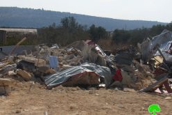 The Civil Administration Demolishes a Store in Ya’bad town / Jenin Governorate