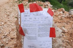 Demolition and Halt of Work Notices Served in Battir/ Bethlehem Governorate
