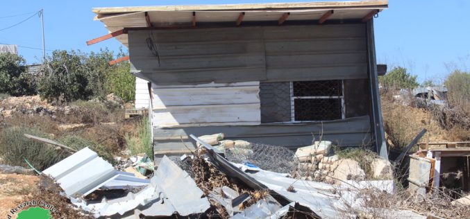 الاحتلال يخطر بالهدم منشأة زراعية ومسكن قيد الإنشاء في بلدة بتير بمحافظة بيت لحم