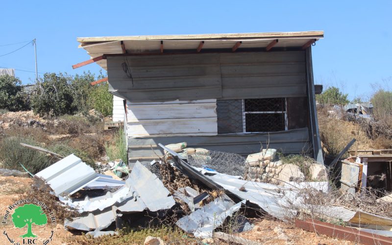 The Occupation Forces Serve Demolition Notices in Battir town / Bethlehem Governorate