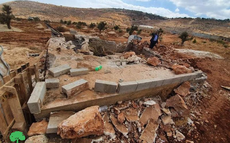 Demolition of Two Houses and a Reservoir in Duma village / Nablus Governorate