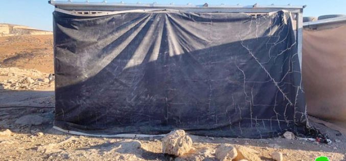 Demolition notice targets a Citizen’s house in Zenuta village / South Hebron