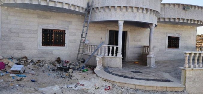 Halt of Work Notice for Abu Jhaisha Family in Idhna town / West Hebron