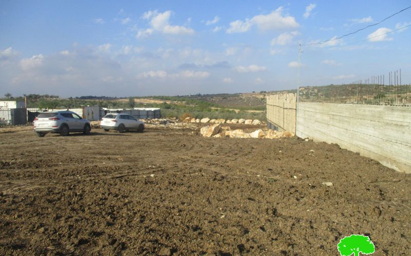 Halt of Work Order For a Business storage area in Qalqilya City