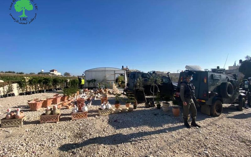 Demolition of an Agricultural structure in Taqu / Bethlehem Governorate