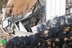 الاحتلال يهدم غرفة زراعية في قرية الولجة بمحافظة بيت لحم