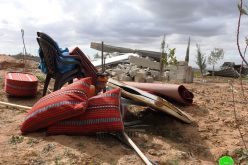 The Occupation Demolished an Agricultural room and a Fence in Wad Fatas / North Ar-Ramadeen