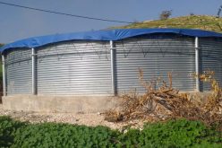 Removal Notice for a Water Reservoir in Furush Beit Dajan /northeast Nablus