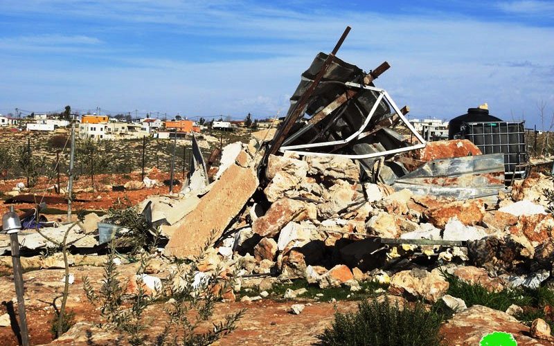 The Israeli Occupation Demolished Houses and Facilities in She’ab Al-Butum and Lasefar in Masafer Yatta / South Hebron