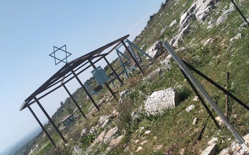 Expansions on an Illegal outpost – Dhohor Al-‘Abed / Jenin governorate