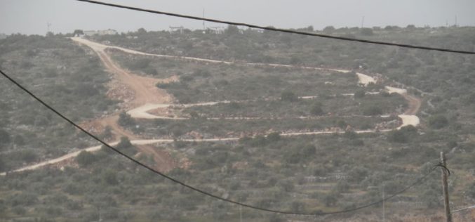 Establishing a new settlement outpost on the lands of the town of Kafr ad-Dik / Salfit Governorate