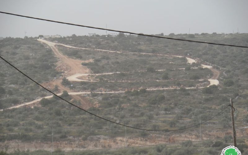 Establishing a new settlement outpost on the lands of the town of Kafr ad-Dik / Salfit Governorate