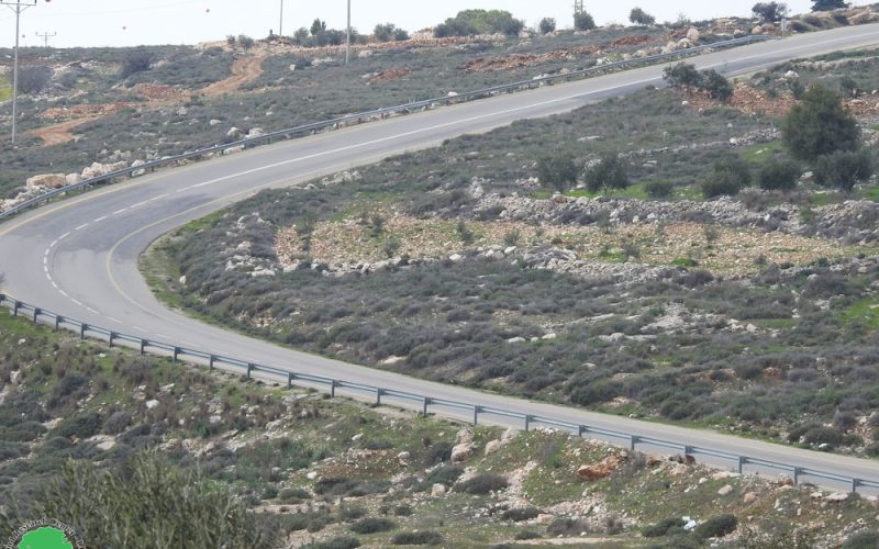 A land evacuation notice in the village of Al Jab’a village Bethlehem Governorate