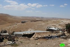 The occupation threatens to demolish all housing and facilities in the village of Al-Tabban in Masafer Yatta, south of Hebron