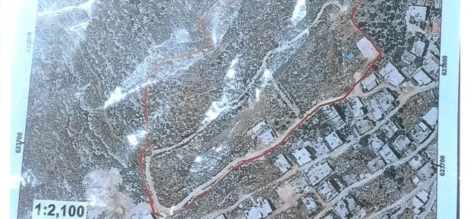سلطات الاحتلال تصدر أمراً بإخلاء أرض في قرية واد فوكين في محافظة بيت لحم