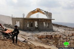 للمرة الثالثة: الاحتلال يهدم مسكن عائلة الحروب في” خلة طه” غرب الخليل
