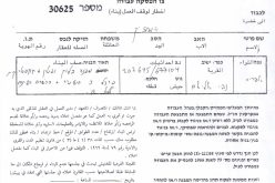 Halt of Work and Construction Notice for a Residence in An-Nabi Elyas / Qalqilya Governorate
