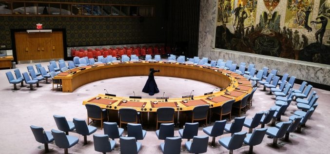 <strong>تصويت مجلس الأمن الدولي على عضوية فلسطين في الأمم المتحدة هو حق مكتسب</strong>