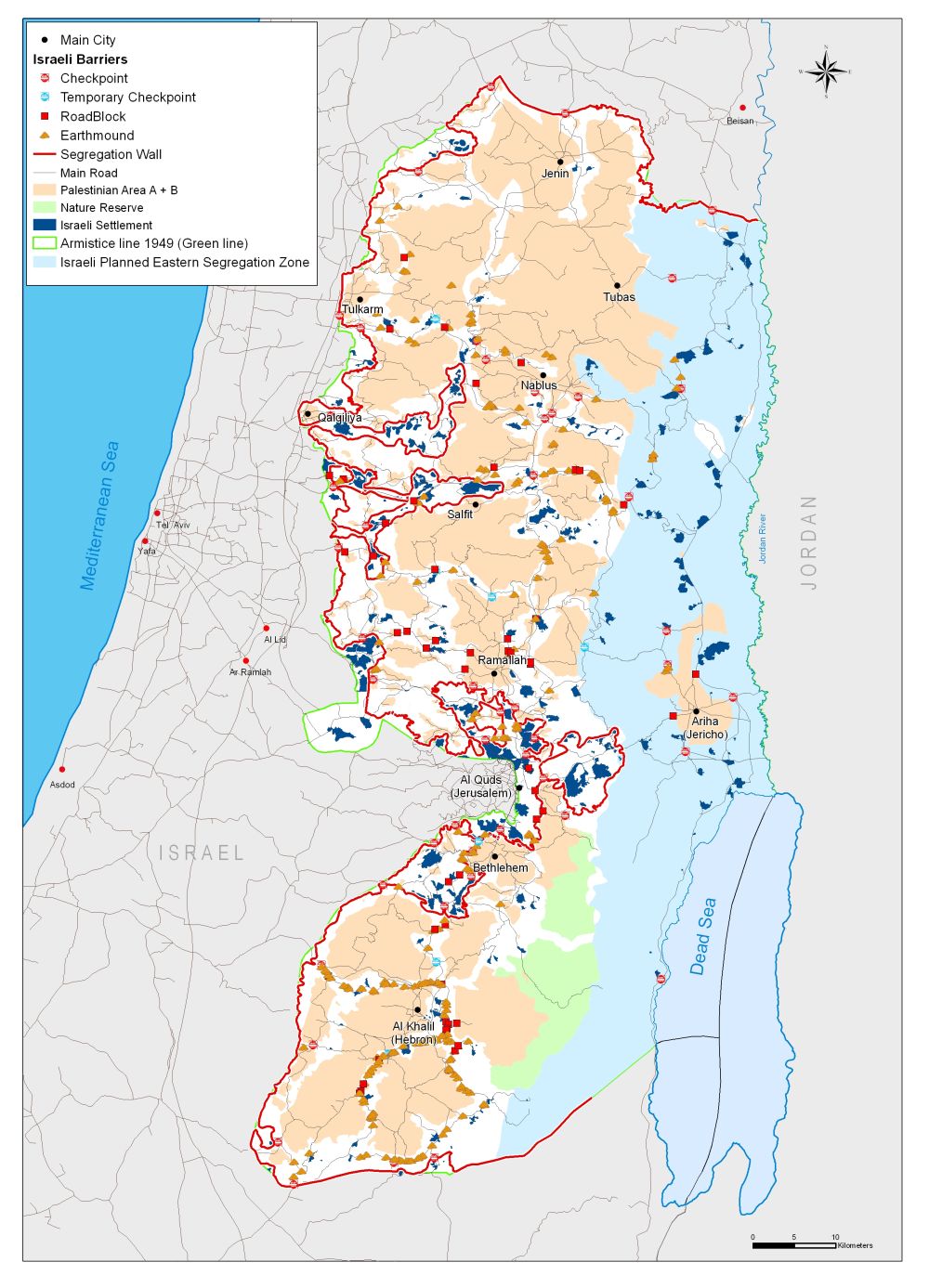 The Israeli Colonization activities in the Palestinian Territory during ...