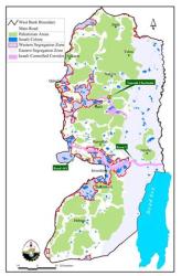 Sliced & Diced: The Israeli Corridors and the Future of a Palestinian State !!!