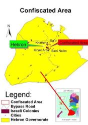 The Confiscation of 3,000 Dunums for the Expansion of Kiryat Arba’ and Kharsina Colonies in Hebron Governorate