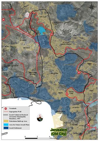 Israeli Colonization Activities in the Occupied Palestinian Territories following Annapolis meeting