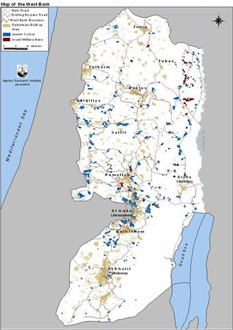 The First Intermediary Report for the “Monitoring Israeli Colonizing Activities” Project