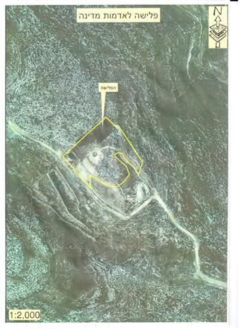 The authorities of the occupation uproot and ravage lands in Dura village