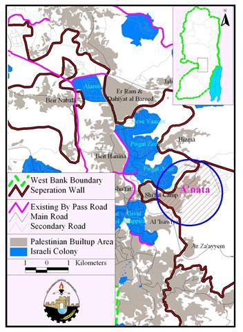 Israel commences wall constructions on ‘Anata village lands